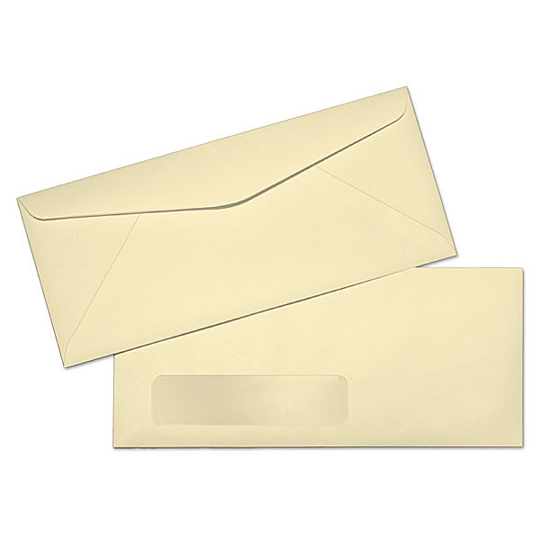 Springhill® Opaque Offset IVORY Smooth 60 lb. No. 10 Window Envelopes 500 per Box