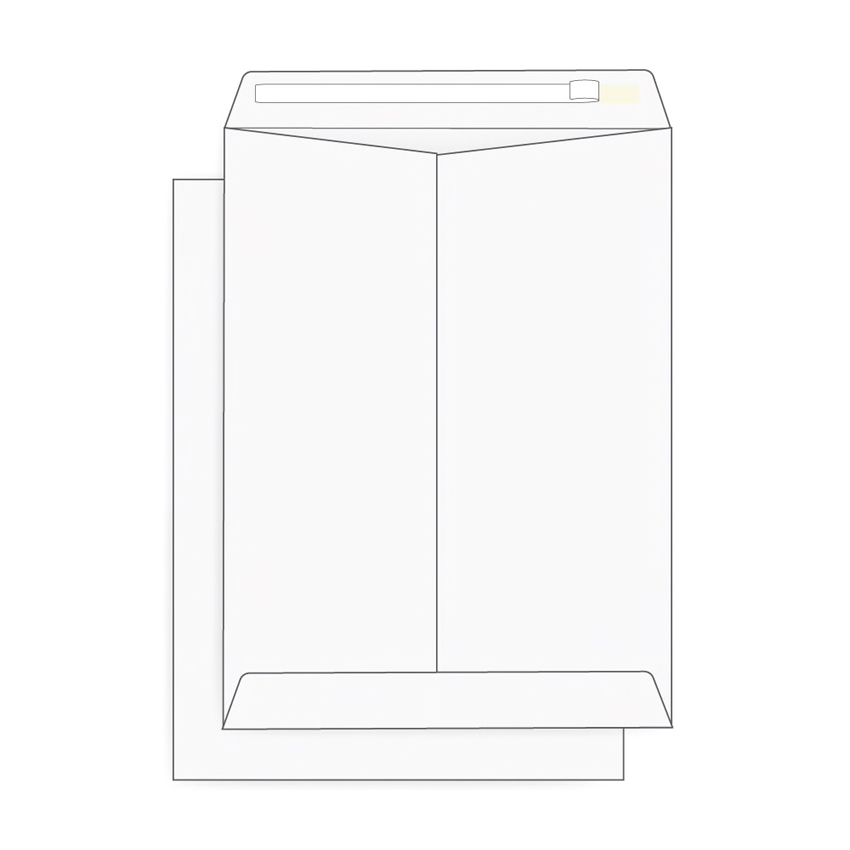 LENV® No. 13-1/2 Catalog PS 28 lb. White Wove 10x13 in. Peel-n-Seal Catalog Envelopes 500 per Box