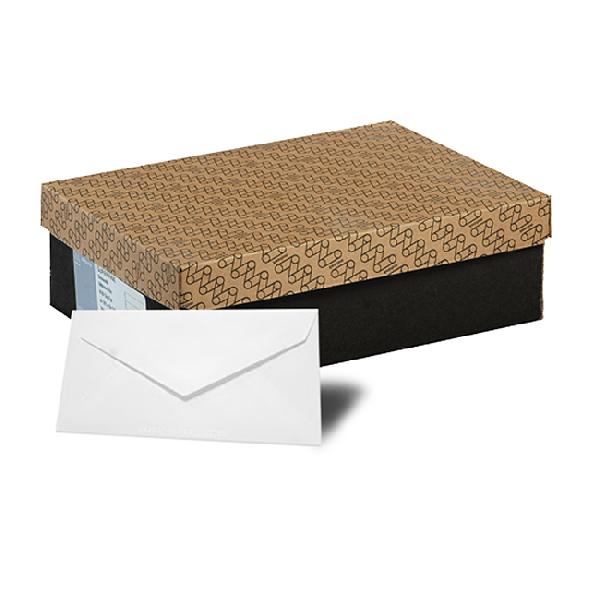 Mohawk® VIA Pure White Smooth 24 lb. Writing No. 10 Envelopes 500/Box - SKU: 18558 | 500 PER BOX