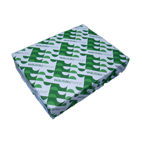 Wausau® Papers Royal Laid Recycled White 28 lb. Text 8.5x11 500 Sheets/Ream - Sku: 52681 | 500 SHEETS PER REAM