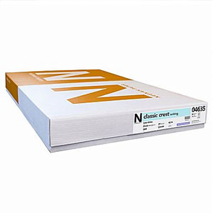 Neenah Paper® Classic Crest Solar White 24# Smooth Writing 35x23 in. 1000 Sheets Carton