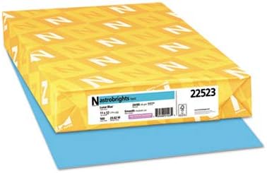 Neenah Paper® Astrobrights™ Lunar Blue Smooth 60 lb. Text 11x17 in. 250 Sheets per Ream