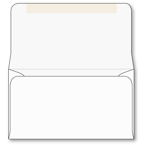 JetWove® #6-3/4 Remittance Remittance 24 lb. White Wove Envelope 500 per Box