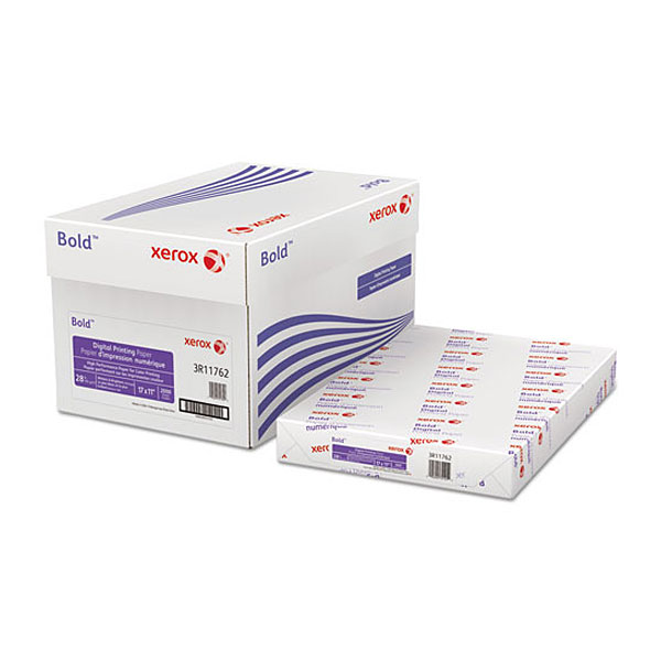 Xerox® Bold Digital Printing White SuperGloss 12 PT. C1S Cover 17x11 800 Sheets/Case - SKU: 3R11687 | 800 SHEETS PER CASE