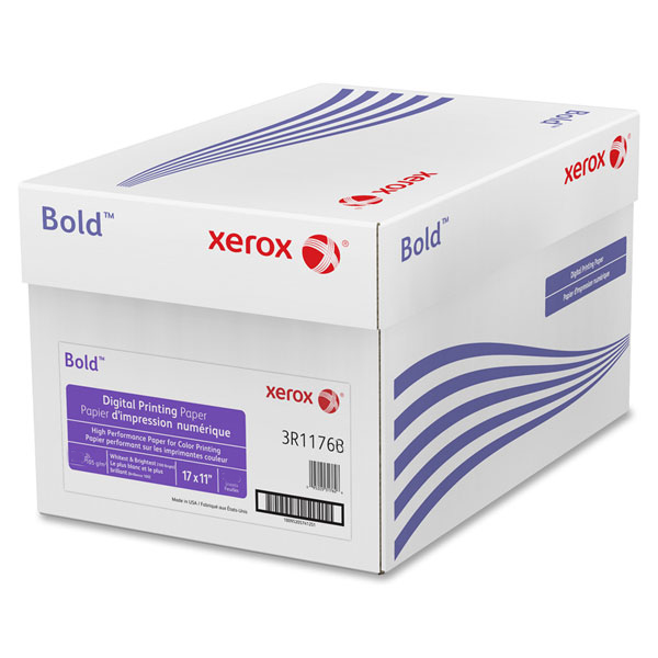 Xerox® Bold Digital Printing Paper Bright White Smooth 60# Cover 17x11 in. 250 Sheets