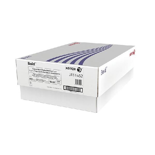 Xerox Bold Digital 18 x 12 Color Copy Paper, 28 lbs., 100 Brightness, 500  Sheets/Ream, 4 Reams/Car