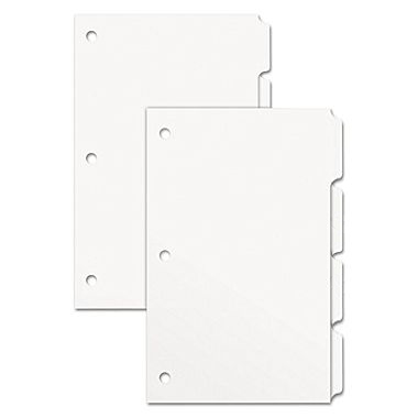 Xerox® Revolution White Tabs Smooth 90 lb. Index 9x11 in. 4-Bank Single Reverse Collated