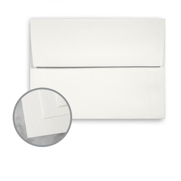 Wausau Paper Royal Linen Brilliant White 70 lb. A7 Envelope 250/Box - Sku: 29117 | 250 PER BOX