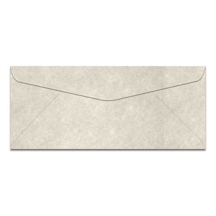 Wausau Paper® Astroparche Gray Vellum Finish 60 lb. No. 10 Envelopes 500 per Box