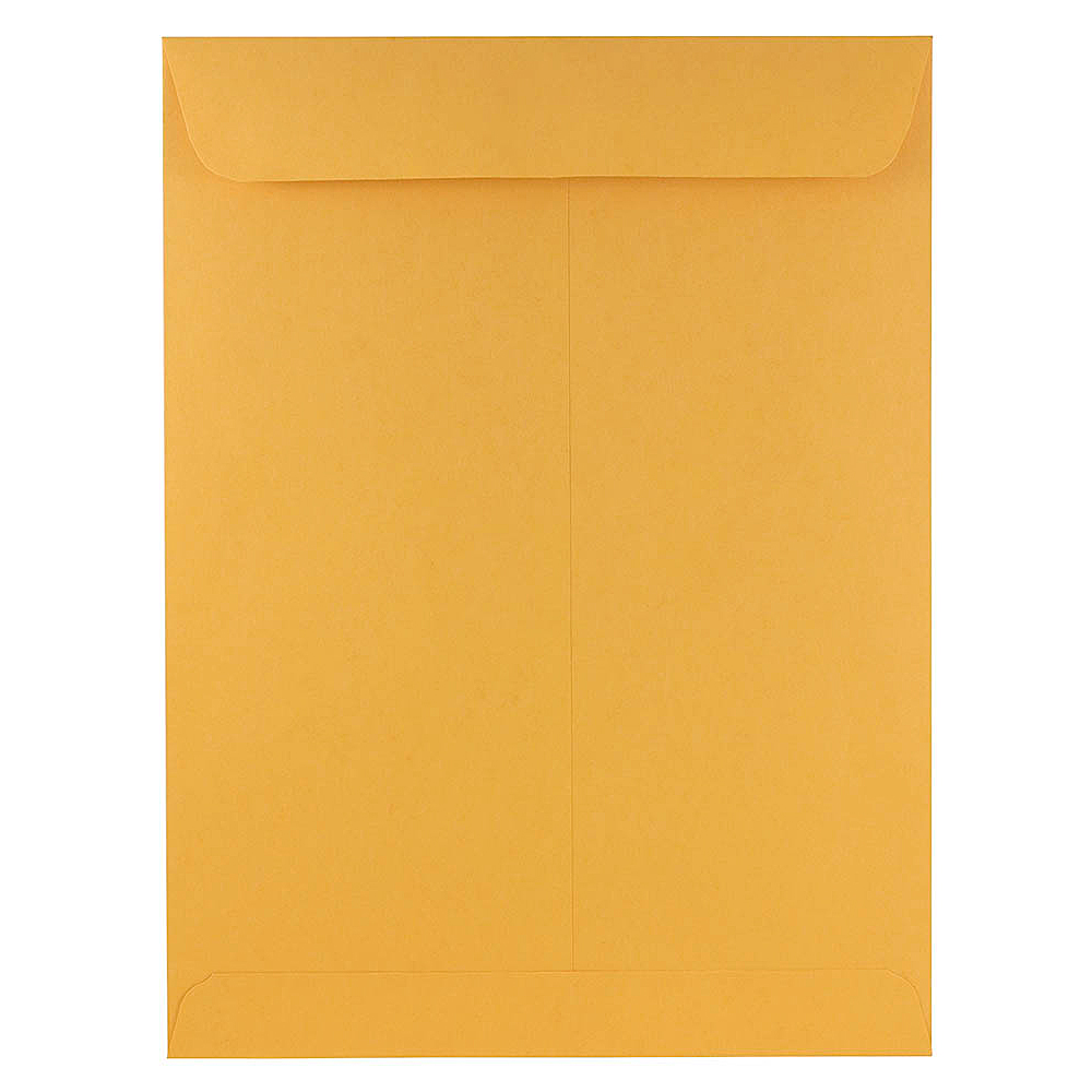 Premium® #13-1/2 Catalog OE Envelopes 28 lb. Brown Kraft 10x13 in. Open End Gummed 500 per Carton