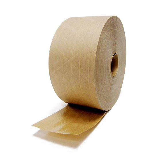 72mm x 1000' Kraft Tape Logic® Reinforced Water Activated Tape 6 PACK 