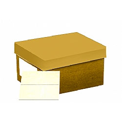 Cougar Opaque Natural Vellum Natural White A-8 Envelopes - 250 PER BOX | SKU 15827