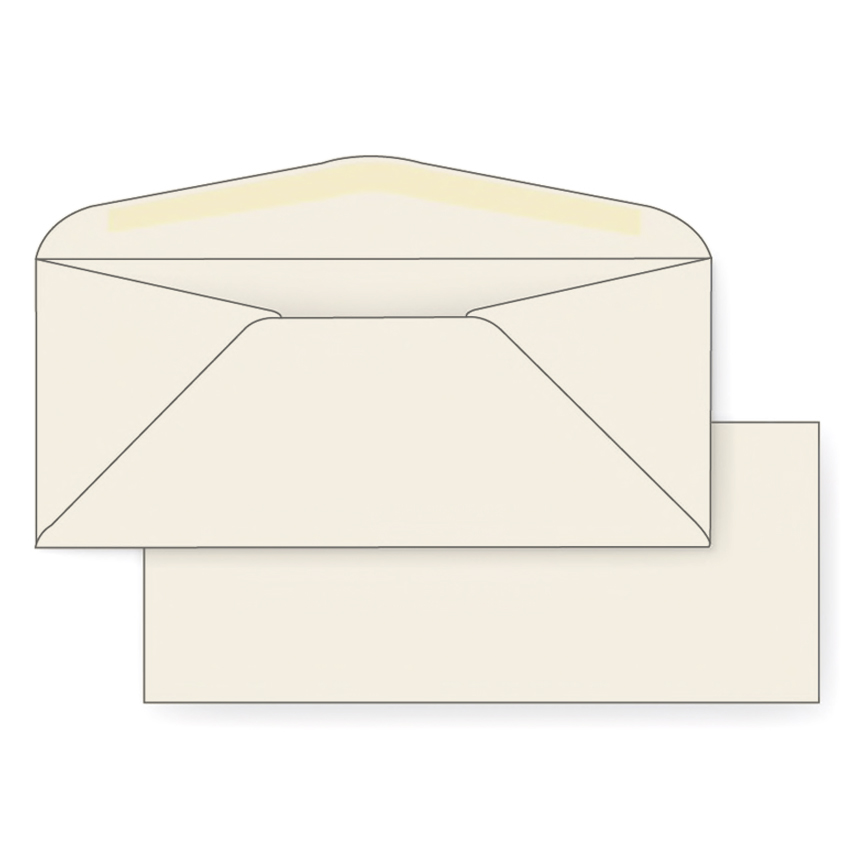 Cougar® Natural Opaque 60 lb. Vellum No. 10 Regular Envelope 500 per Box