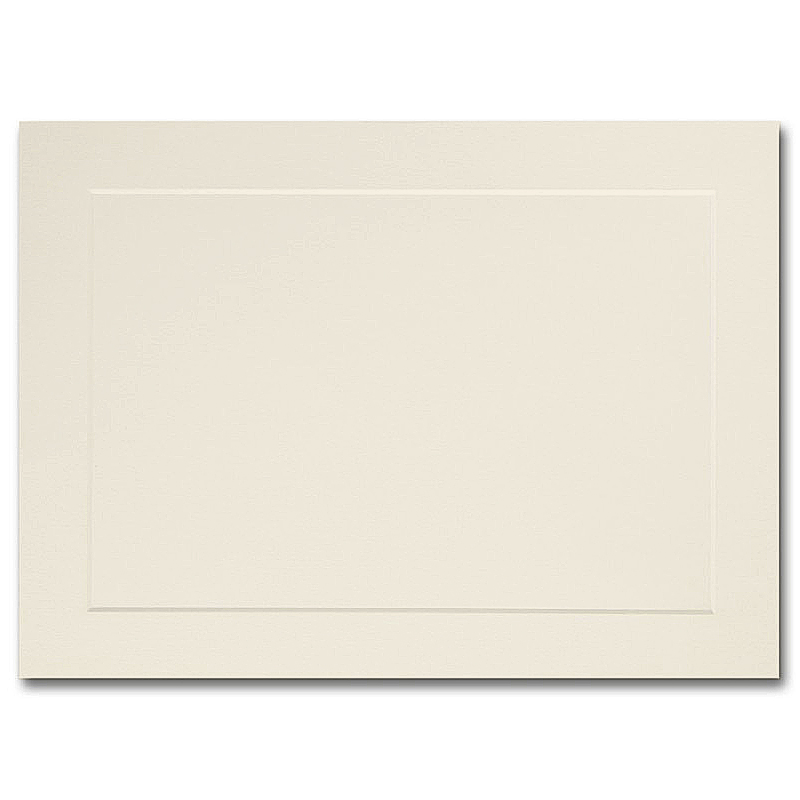Domtar® Cougar® Opaque Natural 100 lb. Smooth 5 Bar Panel Cards 250 per Box
