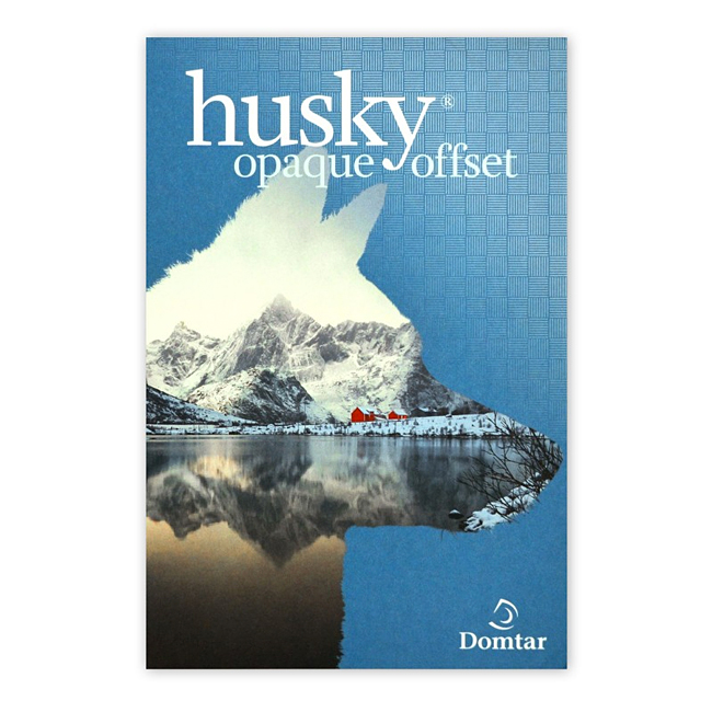 Domtar® HUSKY Opaque White Offset 60 lb. Text 25x38 in. 8500 Sheets per Skid
