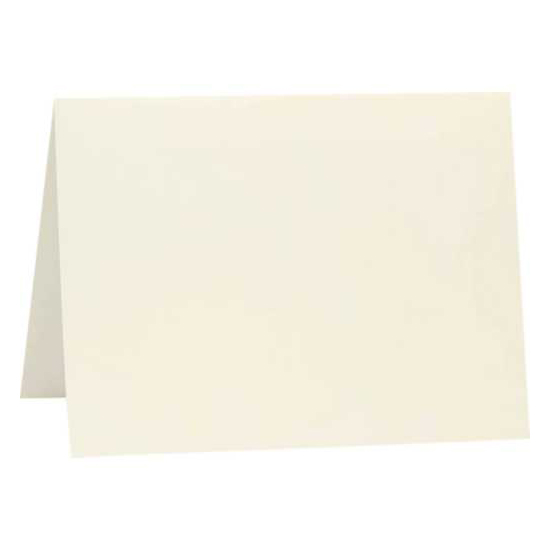 Finch® Opaque Vanilla Vellum 80 lb. 5-1/2 Bar Plain Folders 250 per Box