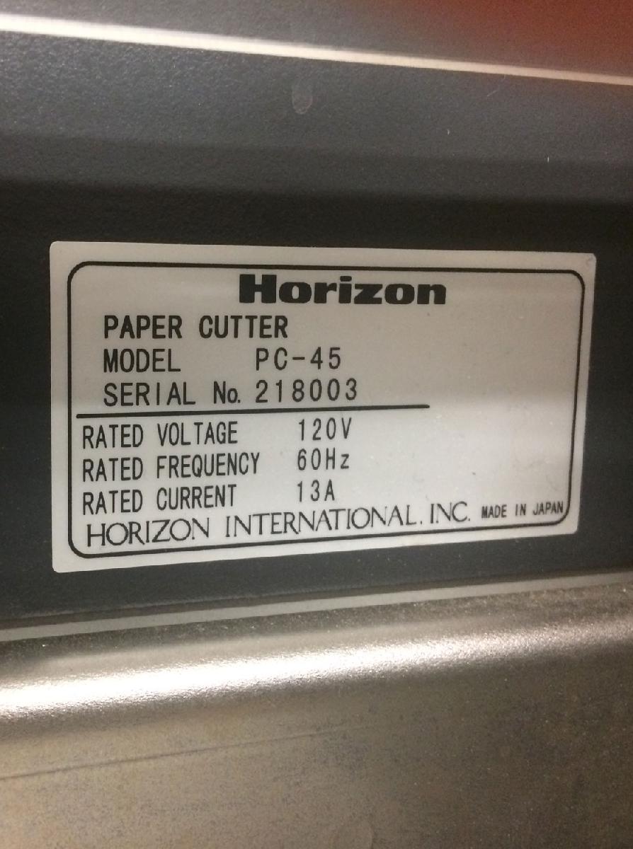 Standard Horizon PC-45 Heavy-Duty Electric Stack Paper Cutter - Heavy Duty Paper Cutter