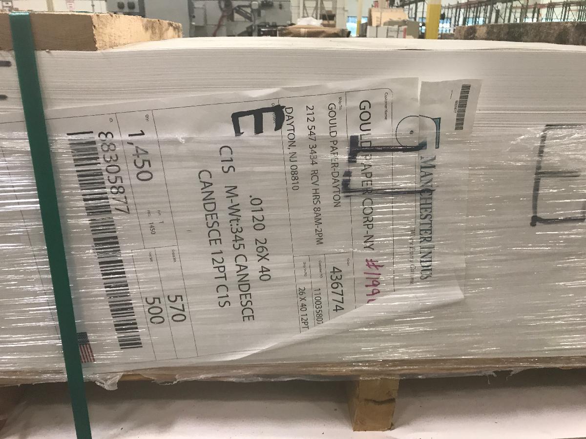 Candesce® 12pt C1S 26x40 in. 2600 Sheet/2 Skid Lot