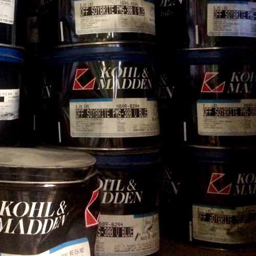 KOHL & MADDEN Soybrite® PMS-300 Blue Printing Ink
