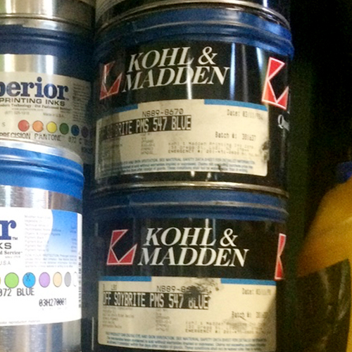 KOHL & MADDEN Soybrite® PMS-547 Blue Printing Ink