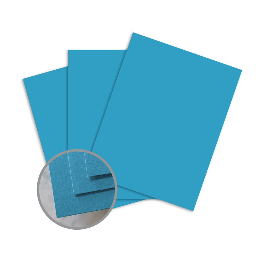 Mohawk® Paper BriteHue Blue Vellum 65 lb. Cover 11 x 17 in. - Sku: 10211 | 250 SHEETS PER REAM