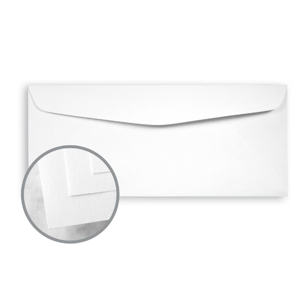 Mohawk® Carnival Stellar White Smooth 70 lb. Text 30-Recycled No. 10 Envelopes 500 per Box