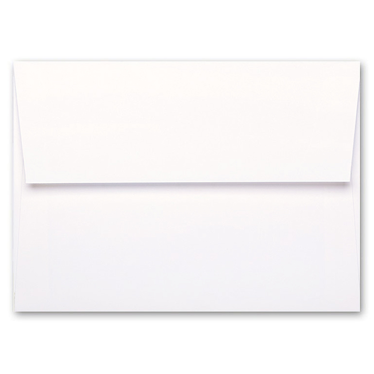 Domtar® Cougar® White Vellum 70 lb. 4 Bar Square Flap Envelopes 250 per Box