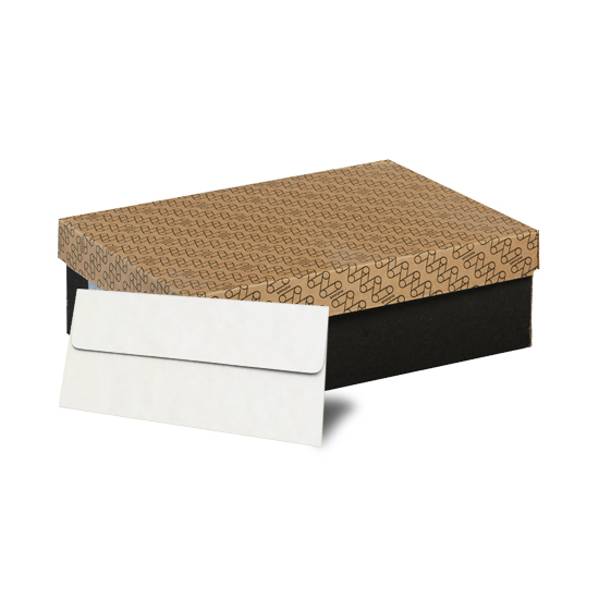 Mohawk® Superfine White Eggshell 24 lb. No. 10 Square Flap Envelopes 500 per Box