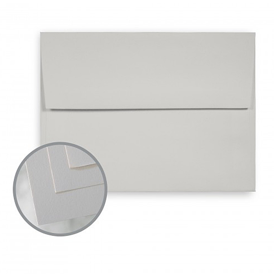 Mohawk® VIA Light Gray Smooth 70 lb. Text A-7 Envelopes 250/Box