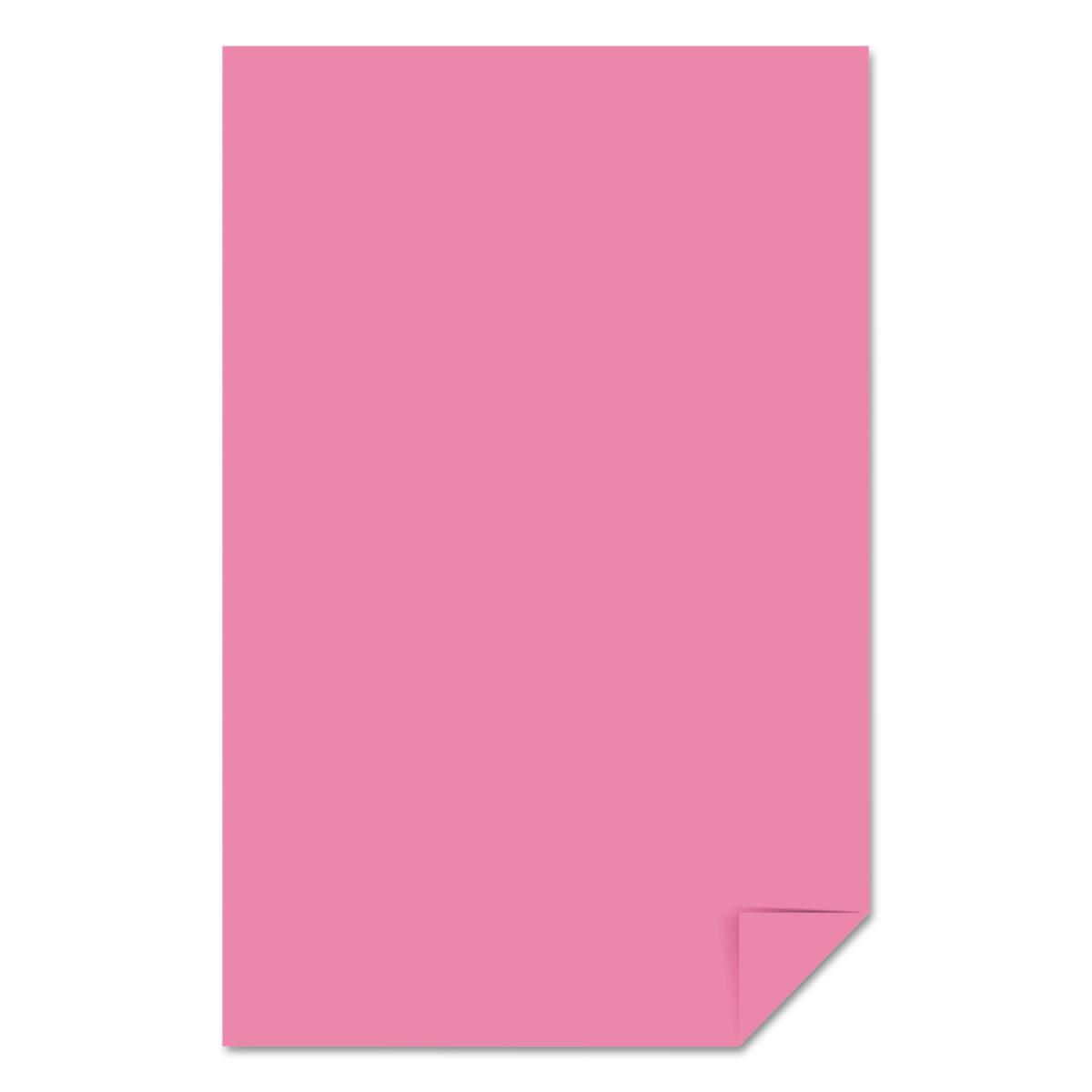 Neenah® Astrobrights Paper Plasma Pink Smooth 65 lb. Cover 11x17 in. 250 Sheets per Ream