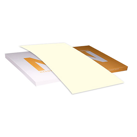 Natural White Linen Card Stock 100-lb