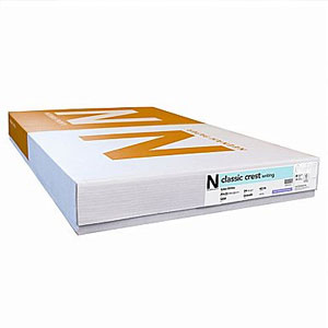Neenah® CLASSIC CREST® Bright White Eggshell 80 lb. Text 25x38 500 per Carton - 500 PER CARTON