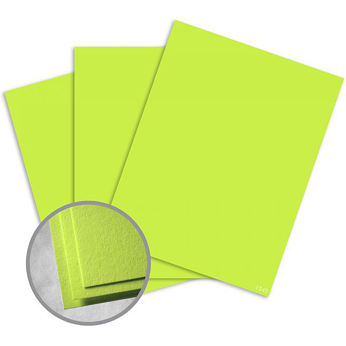 Neenah Paper® Astrobrights™ Vulcan Green Vellum 65# Cover 8.5x11 in. 250 Sheets per Ream