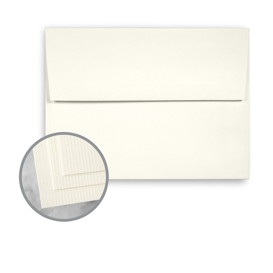 Neenah Paper® Classic Laid Classic Natural White Laid Finish 75 lb. A-10 Envelopes 250 per Box