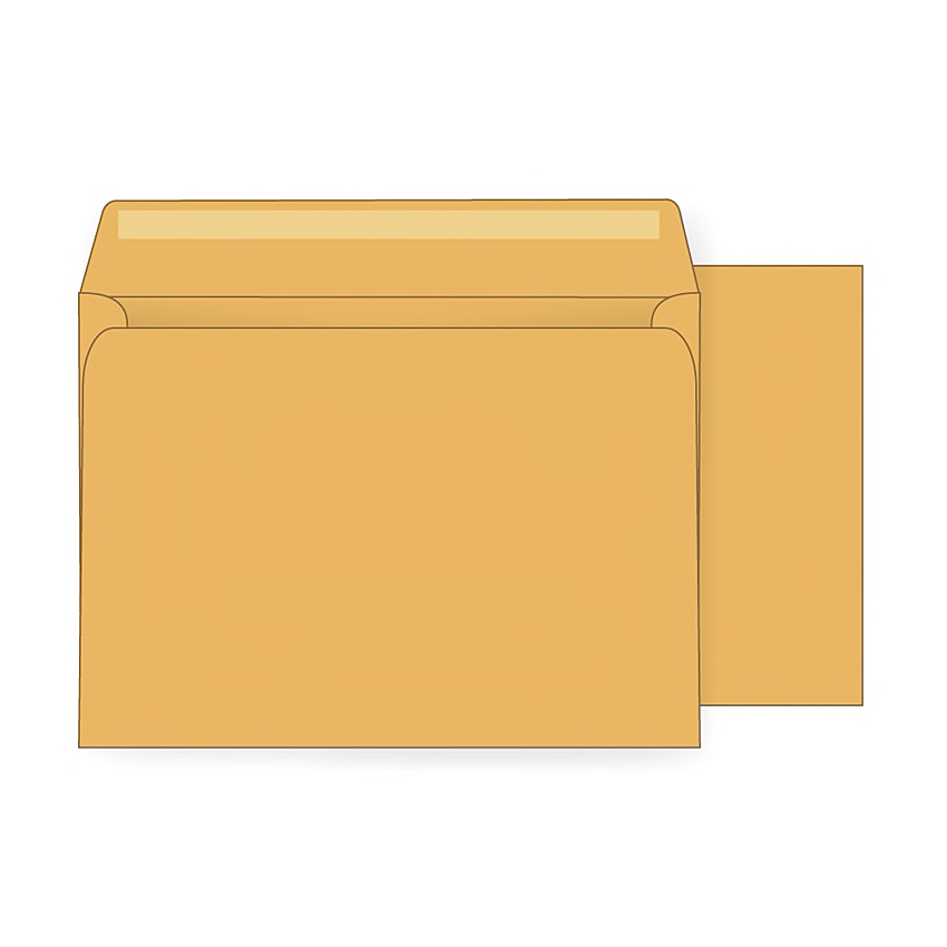 PRINTMASTER® Brown Kraft Booklet (OSSS) 28 lb. Envelopes 10 x 13 in. 500 per Box