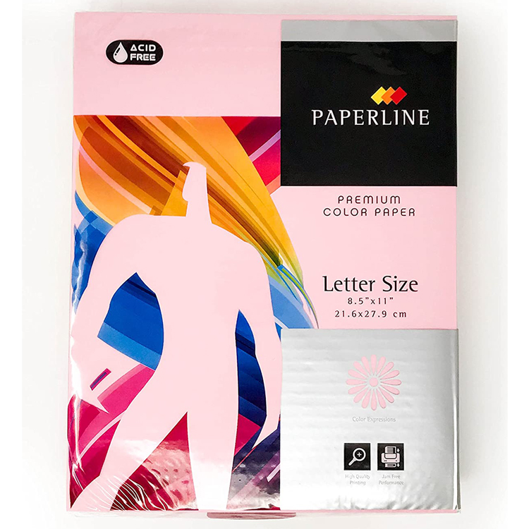Paperline® Cyber Pink Smooth 20 lb. Colored Copy Paper 8.5x11 in. 500 Sheets per Ream