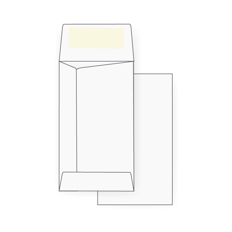 Prinstmaster® No. 5 COIN 24 lb. White Wove Envelopes 500/Box