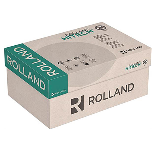 Rolland Hitech® True White Smooth 110 lb. 19x13 in. Cover Paper 150 Sheets per Ream