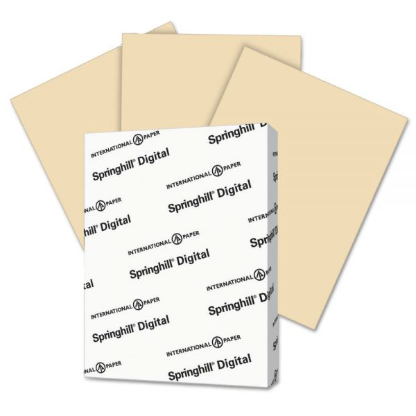 Springhill® Digital Opaque Ivory Vellum 65 lb. Cover 8.5x11 in. 250 Sheets per Ream