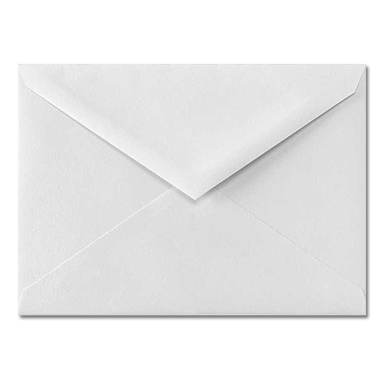 Williamhouse® Bright White Vellum 24 lb. 4 Bar Baronial Envelopes 3.625 x 5.125 in. 250