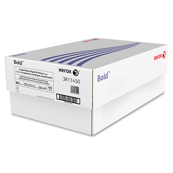 Xerox Digital Color Elite Gloss 80 lb. Text 8.5x11 500/Ream - 500 SHEETS PER REAM | SKU 3R11450