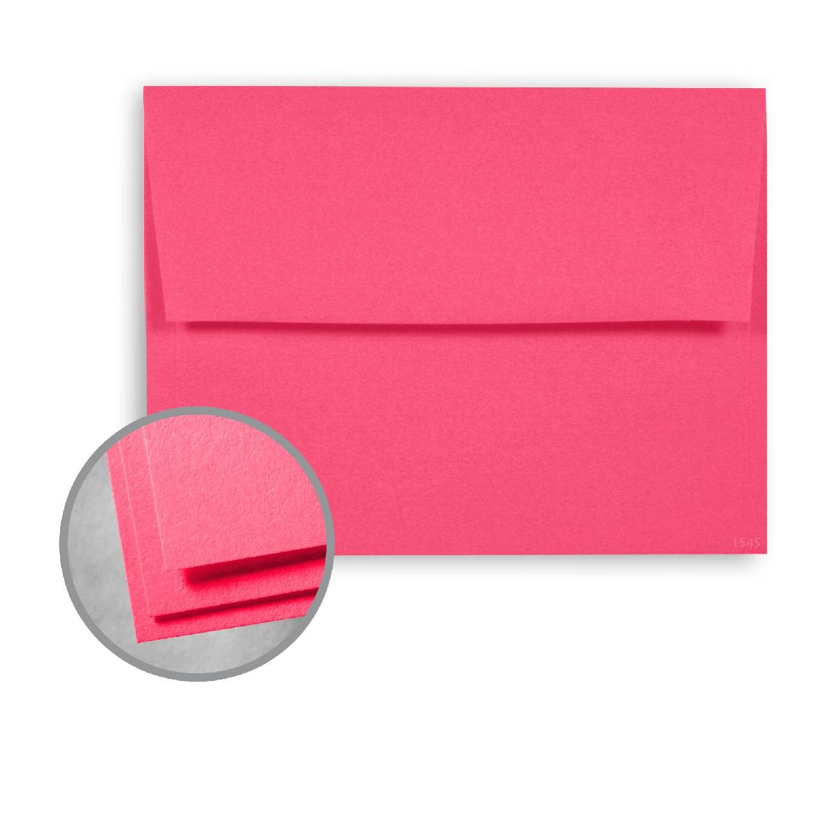 Wausau Paper® Astrobrights Pulsar Pink Smooth 60# A-2 Announcement Envelopes 250