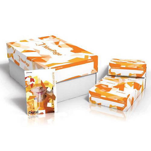 Verso® Blazer Digital® White Gloss 100 lb. Coated Cover Paper 19x13 in. 500 Sheets per Carton