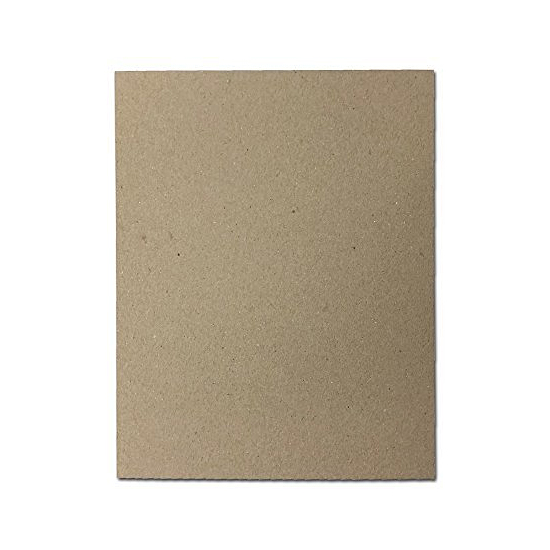 Chipboard Packing Sheets Brown Kraft 30pt Medium Weight 11x17 in. 401 Sheets per Bundle