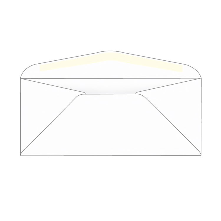 Williamhouse® CLEAR Translucent 29 lb. Smooth No.10 Envelopes 500/Box