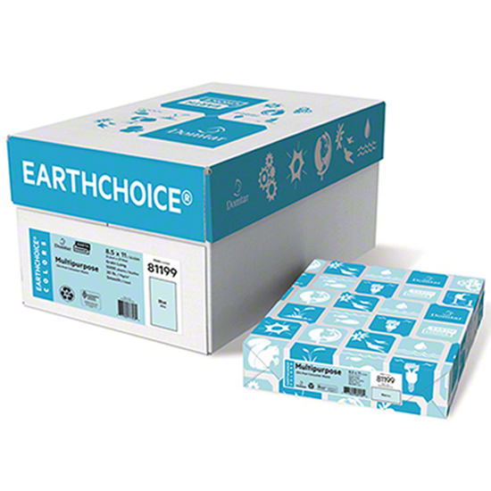 Domtar® Earthchoice™ Blue Opaque 60 lb. Vellum Text 8.5x11 in. 500 Sheets per Ream