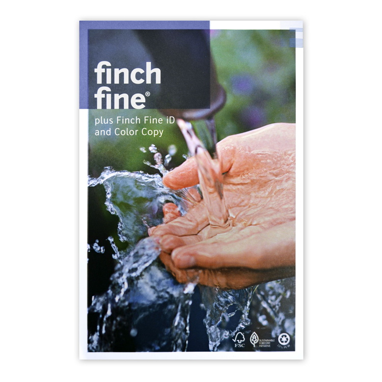 Finch Paper® Finch Fine Bright White Ultra Smooth 80 lb. Text 25x38 in. 1000 Sheets/Carton - Sku: 1020-8066 | 1000 SHEETS PER CARTON