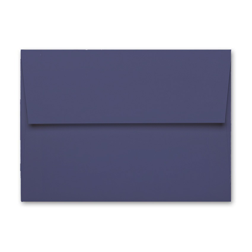 Fox River® Crushed Leaf Ocean Blue Smooth 80 lb. 4.75 x 6.5 A-6 Announcement Envelopes 500 per Box