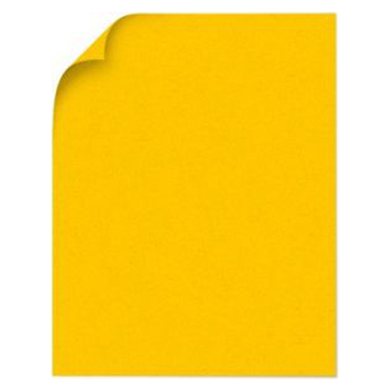 French Paper Co. Lemon Drop Vellum 90 lb. Uncoated Cover 23x35 in. 2000 Sheets per Skid
