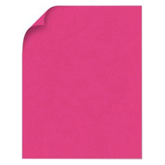 French Paper Co. Raspberry Vellum 90 lb. Uncoated Cover 23x35 in. 5500 Sheet Skid